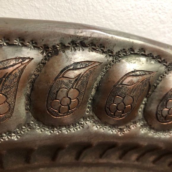 Vintage | Middle Eastern Tray / Table & Folding Base - Picture 9 of 16